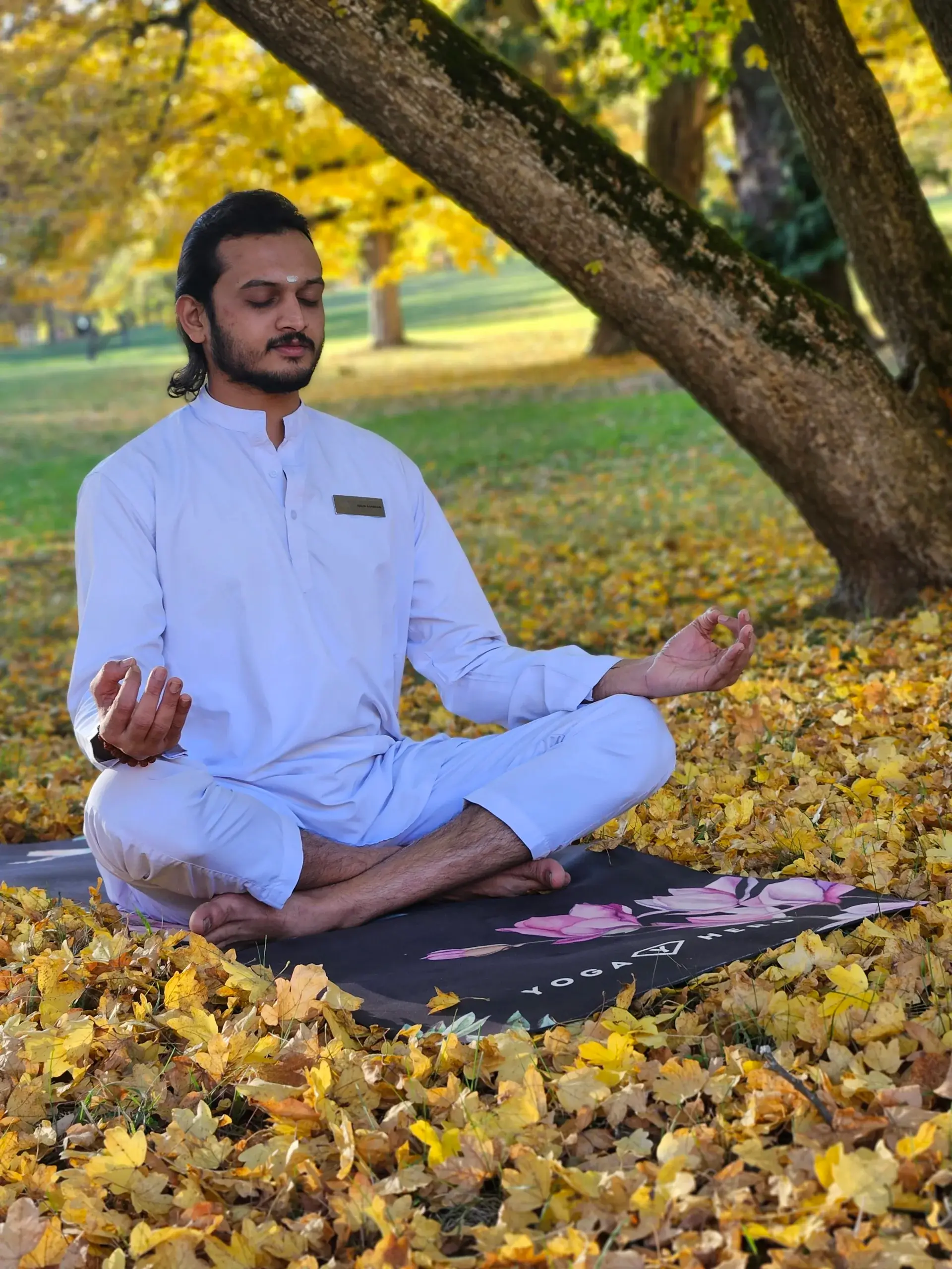 yoga session group image